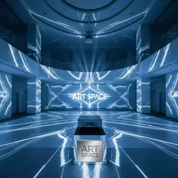 Аренда Световое 3D шоу в гранд-отеле «Жемчужина» — ART SPACE