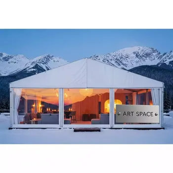 Аренда Шатер классический 15х15 м в Sochi Marriott Krasnaya Polyana — ART SPACE