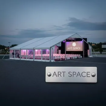 Аренда Шатер 100 кв. м на 60 80 человек в ОКЦ «Галактика» — ART SPACE