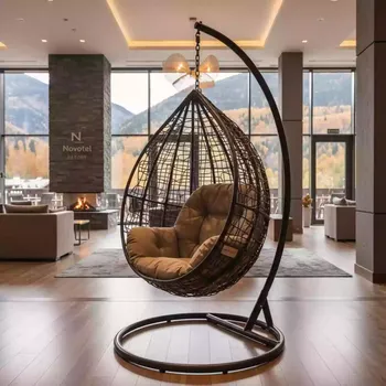 Аренда Кресло подвесное AFM 201A XL коричневый в Novotel Resort — ART SPACE