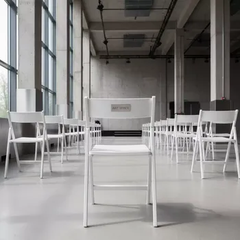 Аренда Стул складной пластиковый белый Fold в Сочи Парк Отеле — ART SPACE
