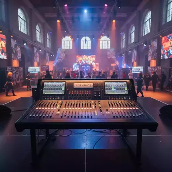 Аренда Микшерный пульт YAMAHA MG16 6fx в санатории «Металлург» — ART SPACE