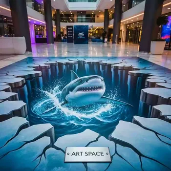 Аренда Фотозона "Оптические иллюзии Акула" в Pullman Sochi Centre — ART SPACE