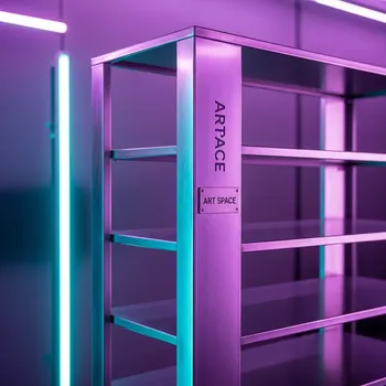 Аренда Стеллаж металлический Практик MS 220 100х40 6 полок на вилле «Анна» — ART SPACE