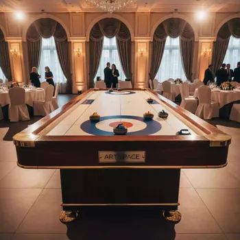 Аренда Керлинг настольный в Radisson Blu Resort & Congress Centre — ART SPACE