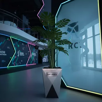 Аренда Растение искусственное монстера 90 см в Pullman Sochi Centre — ART SPACE