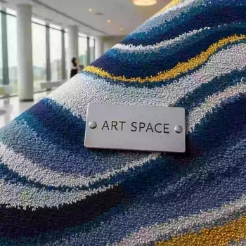 Аренда Ковер индийский из эвкалиптового шёлка Salone Di Milano в санатории «Черноморье» — ART SPACE