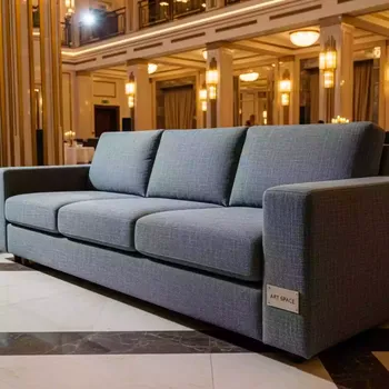 Аренда Диван Хэнк рогожка Bravo grey в Radisson Blu Resort & Congress Centre — ART SPACE