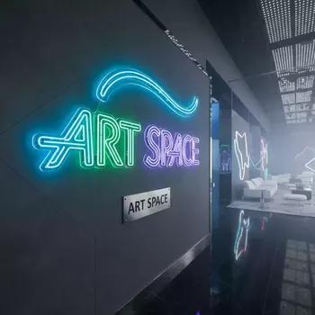 Аренда Вывеска неоновая тематическая в Alpha Sirius — ART SPACE