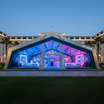 Аренда Шатер 8х16 в Mövenpick Hotel — ART SPACE
