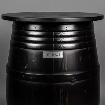 Аренда Стол бочка Barrel черный в Courtyard by Marriott Sochi — ART SPACE