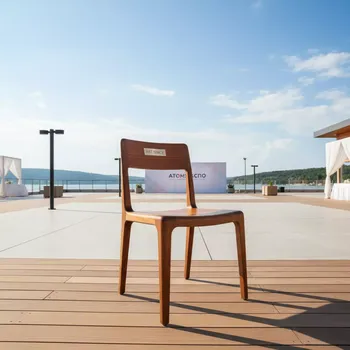 Аренда Стул Такер деревянный коричневый в Sport Inn Hotel & Wellness — ART SPACE