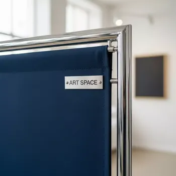 Аренда Ширма перегородка джокер и габардин синий 3х2 м в Karat Resort — ART SPACE