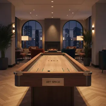 Аренда Шаффлборд шайборд в Mövenpick Hotel — ART SPACE