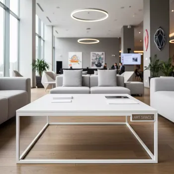 Аренда Стол журнальный Old mini White 120х75 в Imeretinskiy Hotel — ART SPACE