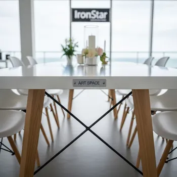 Аренда Стол банкетный Eames style белый в Alpha Sirius — ART SPACE