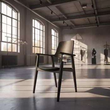 Аренда Кресло складное акация черное 88х57х107 см в Boutique Hotel PORTUM 1905 — ART SPACE