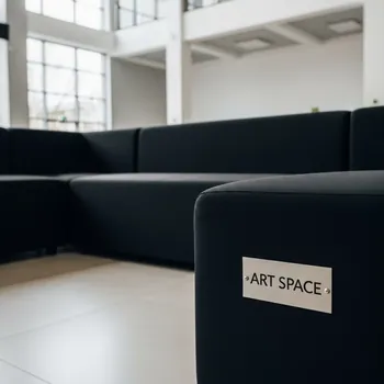Аренда Секция угловая California черная в Университете «Сириус» — ART SPACE