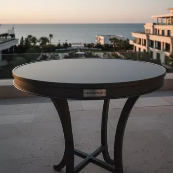 Аренда Стол металлический уличный круглый в City Park Hotel Sochi — ART SPACE