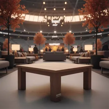 Аренда Стол журнальный Лакк Lack Wood 55х55 на арене «Фишт» — ART SPACE