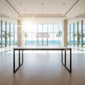 Аренда Стол Лидер 1200х600 белый черный в комплексе Sea Galaxy — ART SPACE