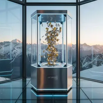 Аренда Кабина денежная на площадке Rosa Peak (2320м) — ART SPACE