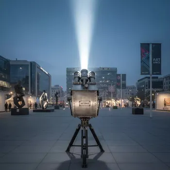 Аренда Прожектор зенитный Space Cannon на Медальной площади — ART SPACE
