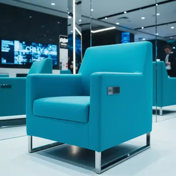 Аренда Чехол на стул со спинкой CHILLY бирюзовый в ресторане «Sanremo» — ART SPACE