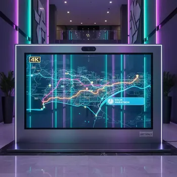 Аренда Интерактивная панель Newline TT 8624Z 86 дюймов PCAP 4K камера 8 микрофонов Optical Bonding EDLA в Radisson Hotel Rosa Khutor — ART SPACE