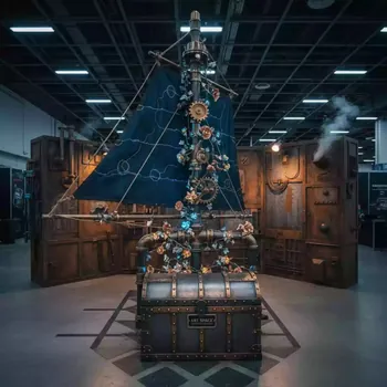 Аренда Декорации для маленькой пиратской фотозоны в Gamma Sirius — ART SPACE