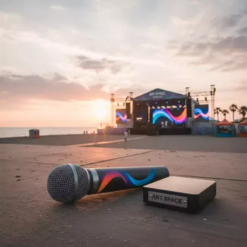 Аренда Беспроводной микрофон Shure SLX24 Beta 58 на пляже «Маяк» — ART SPACE