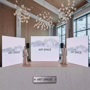 Аренда Светодиодные экраны для фотозоны в Golden Tulip Rosa Khutor — ART SPACE