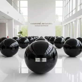 Аренда Дискоболы черные 15 см в санатории «Металлург» — ART SPACE
