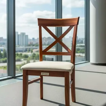 Аренда Стул Кроссбэк красное дерево с подушкой в отеле Radisson Lazurnaya — ART SPACE