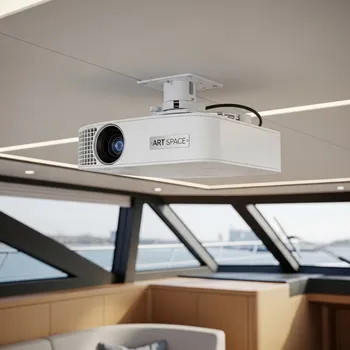 Аренда Крепление для проектора Sakura Cinema S OK C 150W на VIP теплоходе (Морпорт Сочи) — ART SPACE
