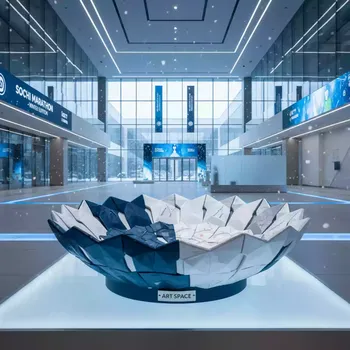 Аренда Блюдо Элит Морской Ёж D 160 мм H 145 мм в Университете «Сириус» — ART SPACE