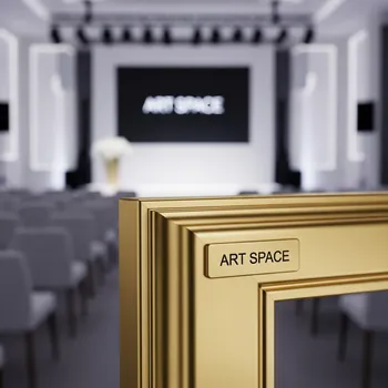 Аренда Уголок 32 мм HPML Quarter Moon 5 мм золото в Rixos Krasnaya Polyana — ART SPACE