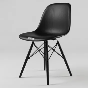 Аренда Стул дизайнерский Eames стиль DSW black wood в Novotel Resort — ART SPACE