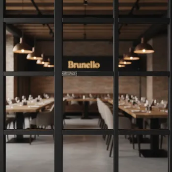 Аренда Профили для перегородок 3 м в ресторане «Brunello» — ART SPACE