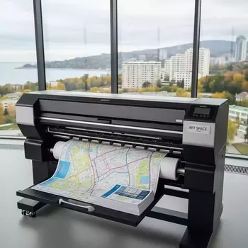 Аренда Струйный плоттер HP DesignJet T1600dr PS 36 дюймов в комплексе Sea Galaxy — ART SPACE