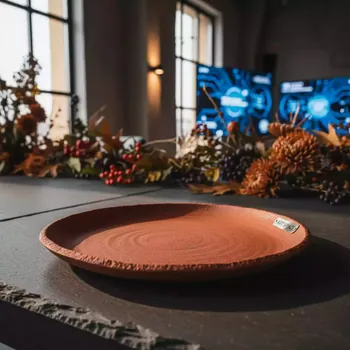 Аренда Тарелка разнобой 23 см в Karat Resort — ART SPACE