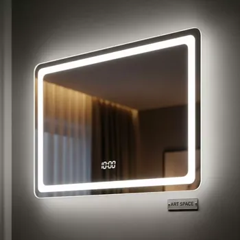 Аренда Зеркало Cersanit LED 080 Design Pro 60х85 см с подсветкой подогревом часами в City Park Hotel Sochi — ART SPACE