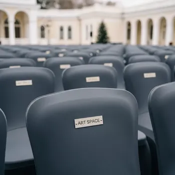 Аренда Хол для стула серый стрейч в санатории «Сочи» — ART SPACE