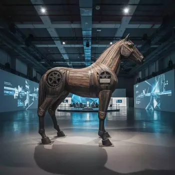 Аренда Лошадка деревянная 73х80х36 см в Гранд Отель Поляна — ART SPACE