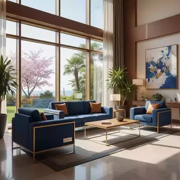 Аренда Комплект из кресел дивана и кофейного столика Colorado в отеле Hyatt Regency Sochi — ART SPACE