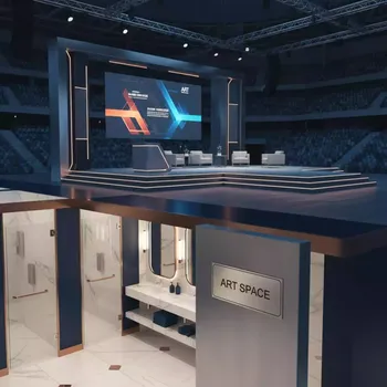 Аренда Мебель сцены VIP туалеты в Сириус Арене — ART SPACE
