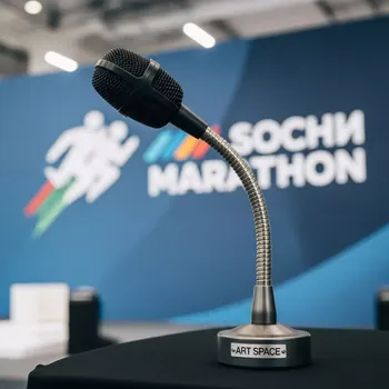 Аренда Микрофон проводной гусиная шея для конференций Shure в санатории «Черноморье» — ART SPACE