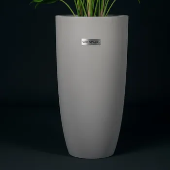 Аренда Кашпо Tubus Slim Beton бетон Prosperplast 64,35 л в Novotel Resort — ART SPACE