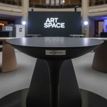Аренда Столешница каплевидная Compact Laminate для подстолья Tripe Maxi в Зимнем театре — ART SPACE