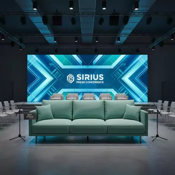 Аренда Диван трехместный California mint в VK Stadium Sirius — ART SPACE